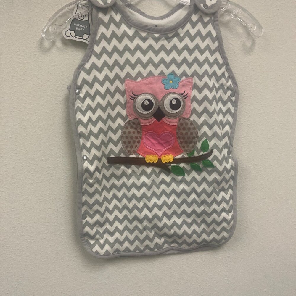Vaenait Baby Sleep Sack / Sleep Suit  OWL STRIPE- NEW